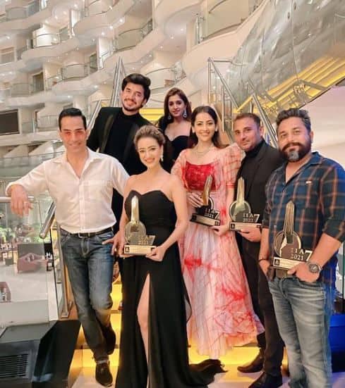 Madalsa Sharma Receives Best Khalnayak Award