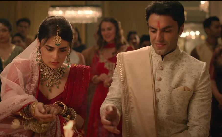 Radhika Madan in Shiddat (PC: DisneyPlus Hotstar/YouTube )